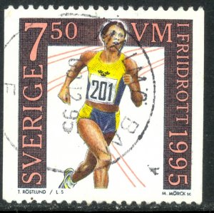 SWEDEN 1995 3.70k IAAF World Track and Field Championships Coil Sc 2137 VFU