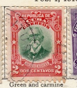 Spanish Caribbean 1910 Early Issue Fine Used 2c. 113688