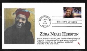 United States 3748 Zora Neale Hurston Dynamite Cachet FDC (ZH7)