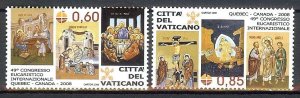 2008 - VATICAN - Scott #1386-1387 - MNH**