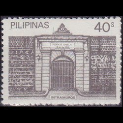 PHILIPPINES 1981 - Scott# 1557 Intramuros Gate Set of 1 NH