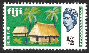 Fiji Scott 240 MNH 1/2d Fijian Bures issue of 1968