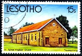 St. Agnes' Anglican Church Teyateyaneng, Lesotho SC#315 used