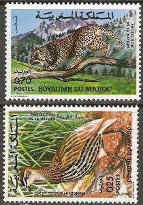 1974 Morocco Scott 324-325 Nature Protection MNH