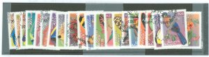 South Africa # Used Single (Complete Set) (Butterflies) (Flowers)