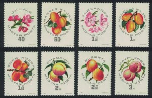 Hungary National Peaches and Apricots Exhibition Budapest 8v 1964 MNH