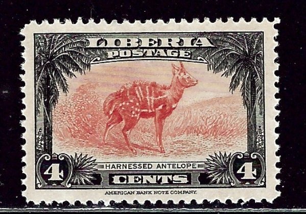 Liberia 286 MH 1942 issue    (ap2517)