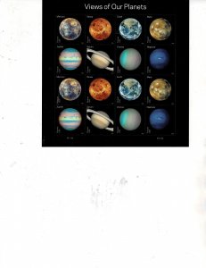 Views of the Planets Forever US Postage Sheet #5069-76 VF MNH