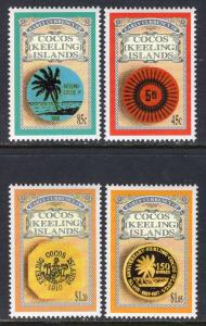 Cocos Keeling Islands 274-277 MNH VF