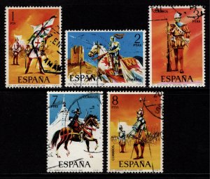 Spain 1973 Spanish Military Uniforms (1st series), Set [Used]