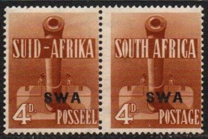 South West Africa Sc #140 Mint Hinged pair