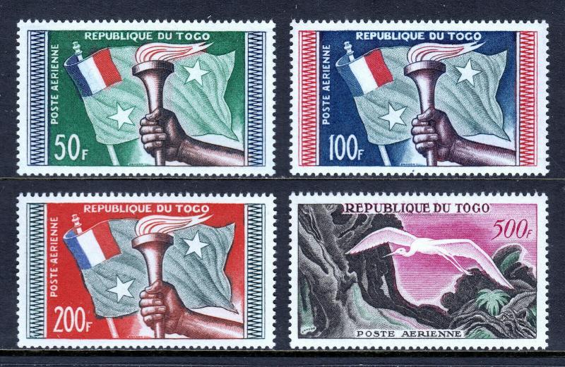 TOGO — SCOTT C27//C30 — 1959 AIRMAIL ISSUES — MNH — SCV $19.50