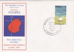 Nauru # 152, Stampex London 1978 Event Cover