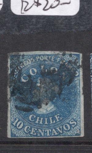 Chile SC 12a Copy One VFU (4dmm)