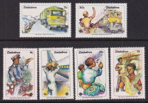 Zimbabwe 464-469 MNH VF