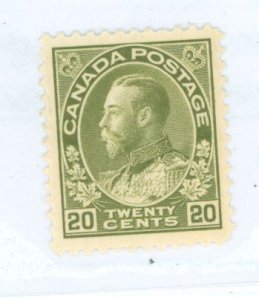 Canada #119 Unused Single