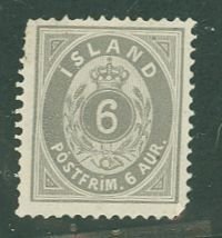 Iceland #10 Unused Single