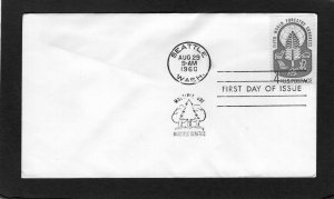 1156 World Forestry Congress, FDC no cachet