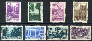 Russia Sc# 1310-1317 Used 1948 Scenes