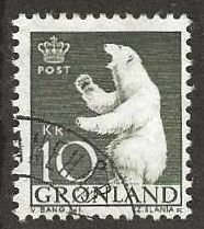 Greenland  65, used.  1963.  (G304)