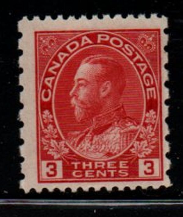 Canada Sc 184 1931 3 c G V Admiral stamp  mint NH perf 12 x 8