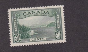 CANADA # 244 VF-MLH 50cts VANCOUVER HARBOUR CAT VALUE $50 STARTS 20%