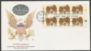 #2431a U/A FLEETWOOD FDC BKLT  Eagle & Shield