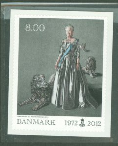 Denmark #1599 Mint (NH) Single (Royalty)