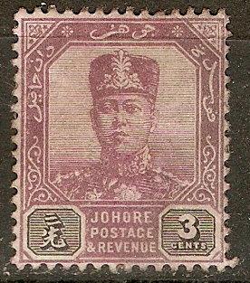 Malaya Johore 61 SG 63 MNG F/VF 1904 SCV $4.75