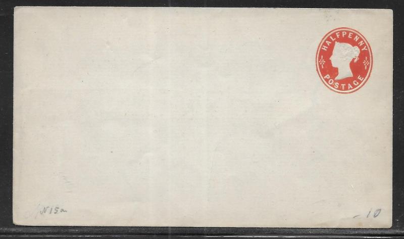 Great Britain Postal Stationery Envelope H&G 13 Mint