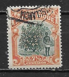 Mozambique Company 124 7 1/2c Orange Tree single Used