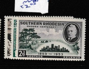Southern Rhodesia SG 71-3 MNH (4ggv)