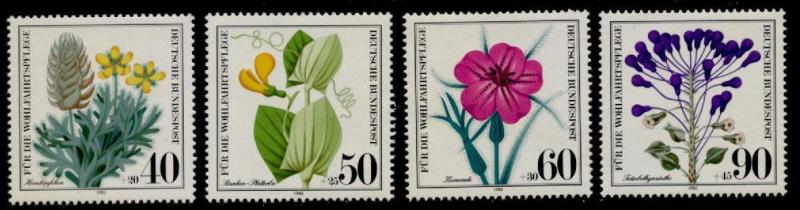 Germany B577-80 MNH Wildflowers