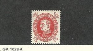 Denmark, Postage Stamp, #214 Mint Hinged, 1930