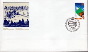 Canada 1988 FDC Baseball!