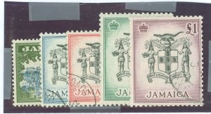 Jamaica #170-4v  Multiple