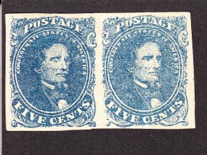 US CSA 4 5c Davis Mint Pair VF appr OG H SCV $650