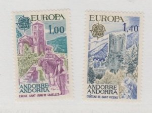 Andorra - French Scott #254-255 Stamp  - Mint NH Set