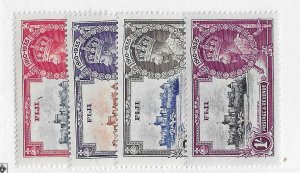 Fiji Sc #260-263  Silver Jubilee  set of 4 OG VF