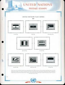 WHITE ACE 2018 United Nations Singles Stamp Album Supplement UN-66