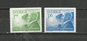 Sweden Scott catalogue # 1185-1186 Mint NH