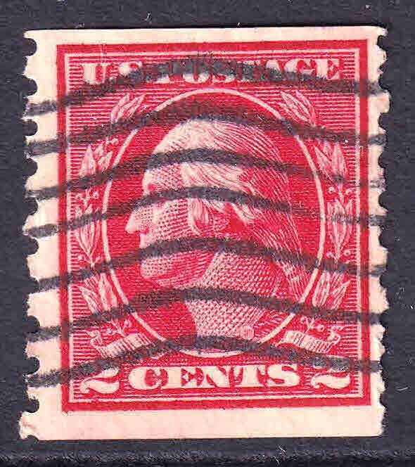 USA 444 WAVY CANCEL F/VF $40 SCV