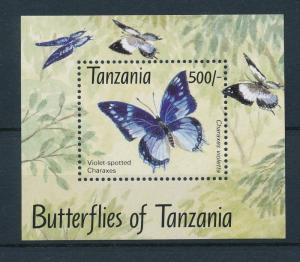 [26586] Tanzania 1993  Butterflies MNH  Souvenir Sheet