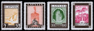 Latvia Scott CB14-CB17 (1933) Mint VLH VF Complete Set, CV $56.00 C