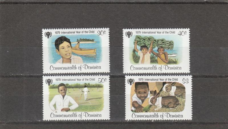 Dominica  Scott#  613-6  MNH  (1979 IYC)