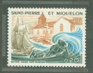 St. Pierre & Miquelon #438  Single