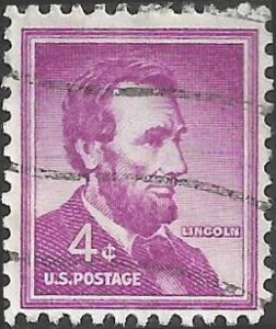 # 1036a USED DRY PRINT ABRAHAM LINCOLN    