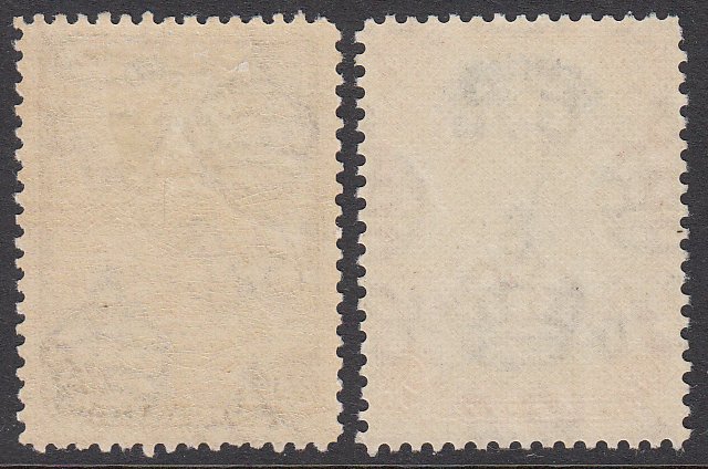 Bermuda 109-109A, SG112-112a MVLH / MNH CV $53.65