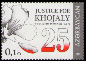 2017 Azerbaijan 1188 25th anniversary of the Khojaly tragedy