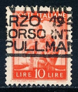 Italy #487 Single Used